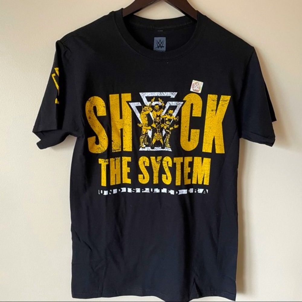 5/$25 WWE Undisputed Era Shock The System T-Shirt Size S